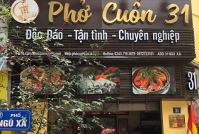 Phở cuốn 31 Ngũ Xã ship hàng thời Covid