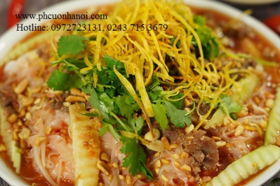 PHỞ TRỘN CHUA KIỂU NGŨ XÃ 75K