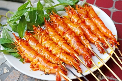 TÔM SÚ NƯỚNG MUỐI ỚT 349K