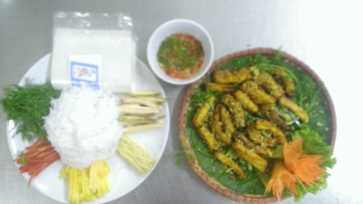 CÁ CHÉP GIÒN NƯỚNG 
